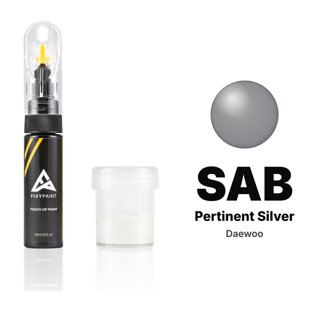 Touch-up paint for Daewoo SAB Pertinent Silver, Standard kit