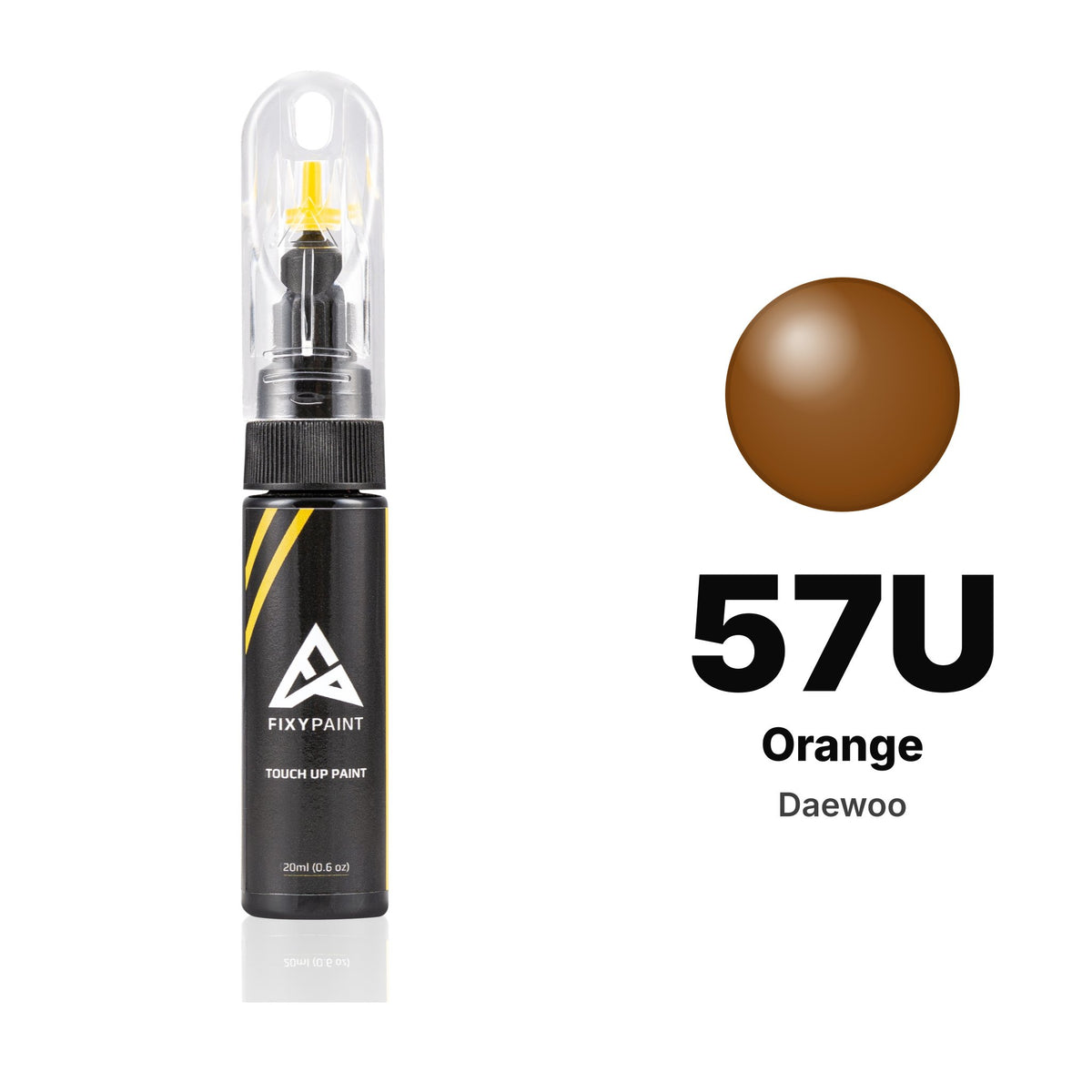Touch-up paint for Daewoo 57U Orange, Basic kit