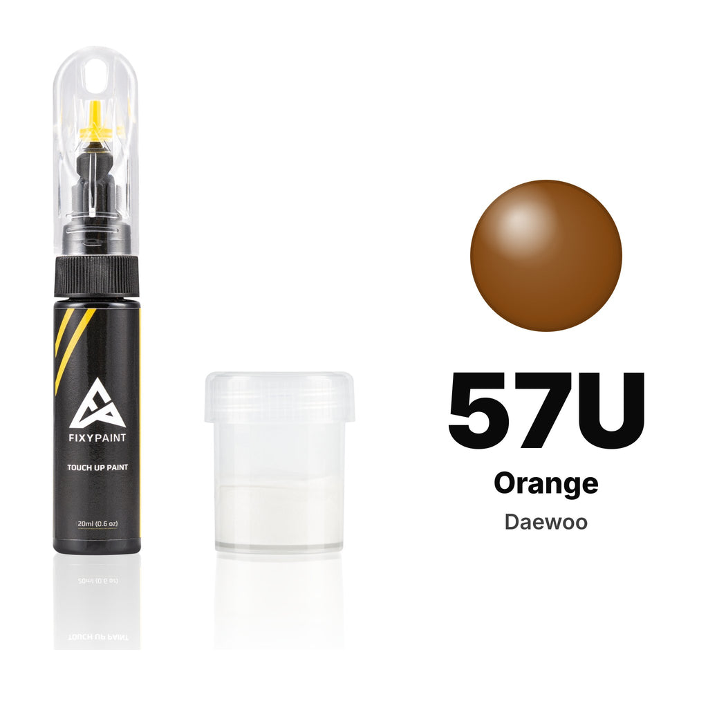 Touch-up paint for Daewoo 57U Orange, Standard kit