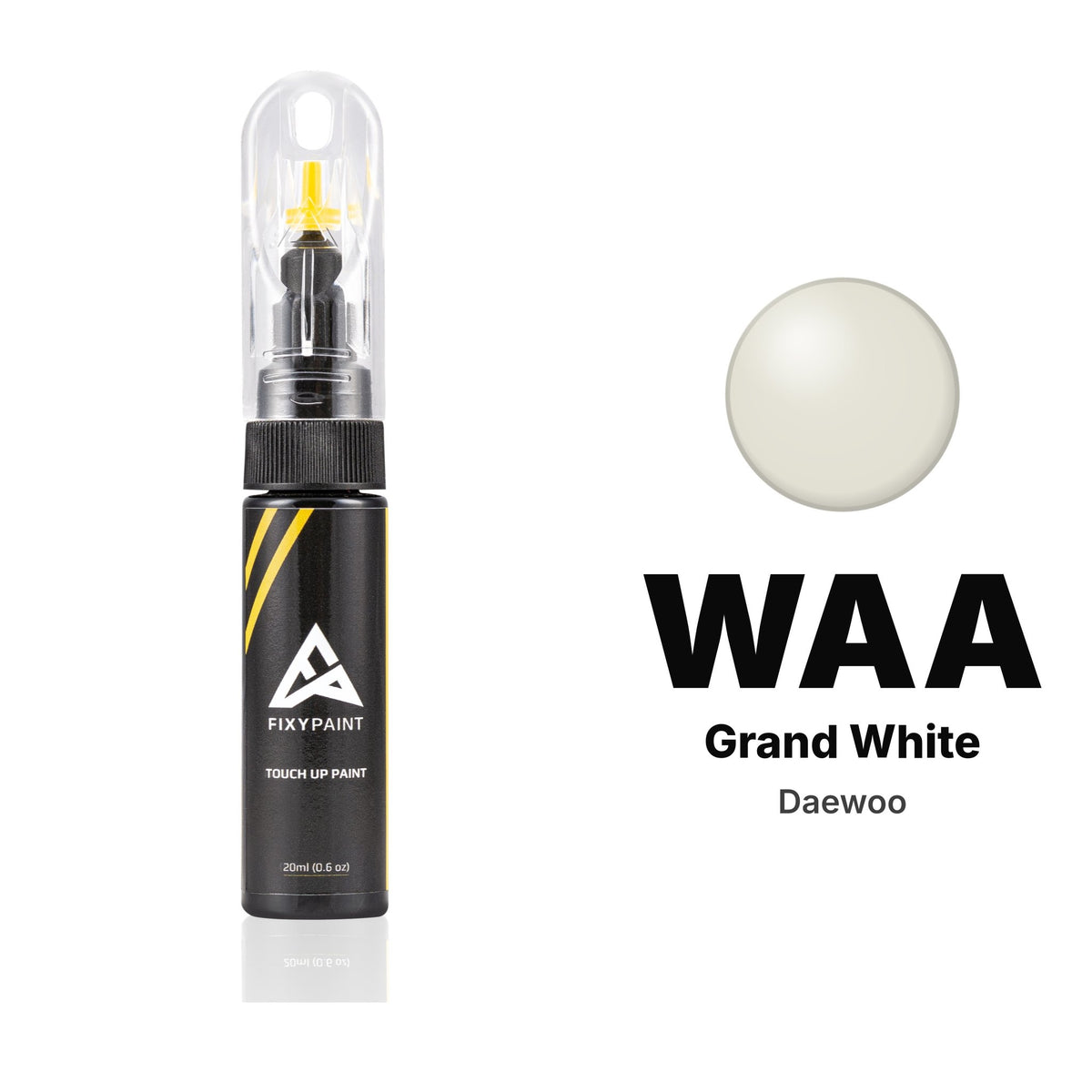 Daewoo WAA Grand White touch-up paint, Basic kit