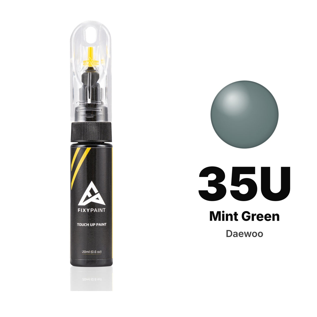 Daewoo 35U Mint Green touch-up paint, Basic kit