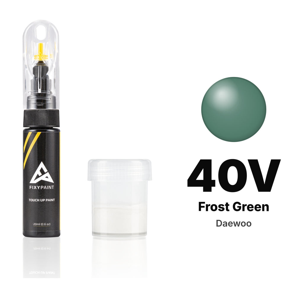 Touch-up paint for Daewoo 40V Frost Green, Standard kit