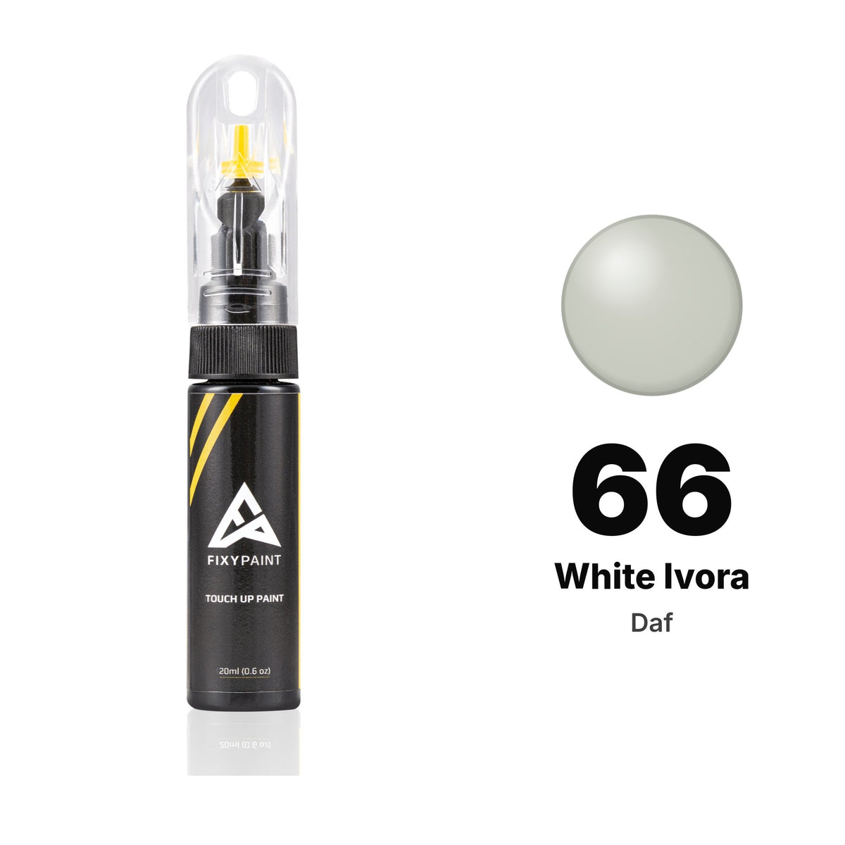 Touch-up paint for Daf 66 White Ivora, Basic kit