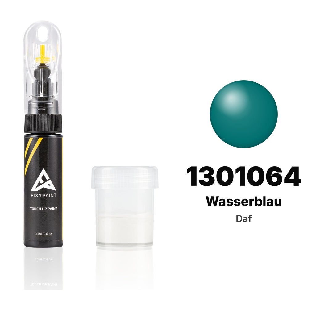 Touch-up paint for Daf 1301064 Wasserblau, Standard kit