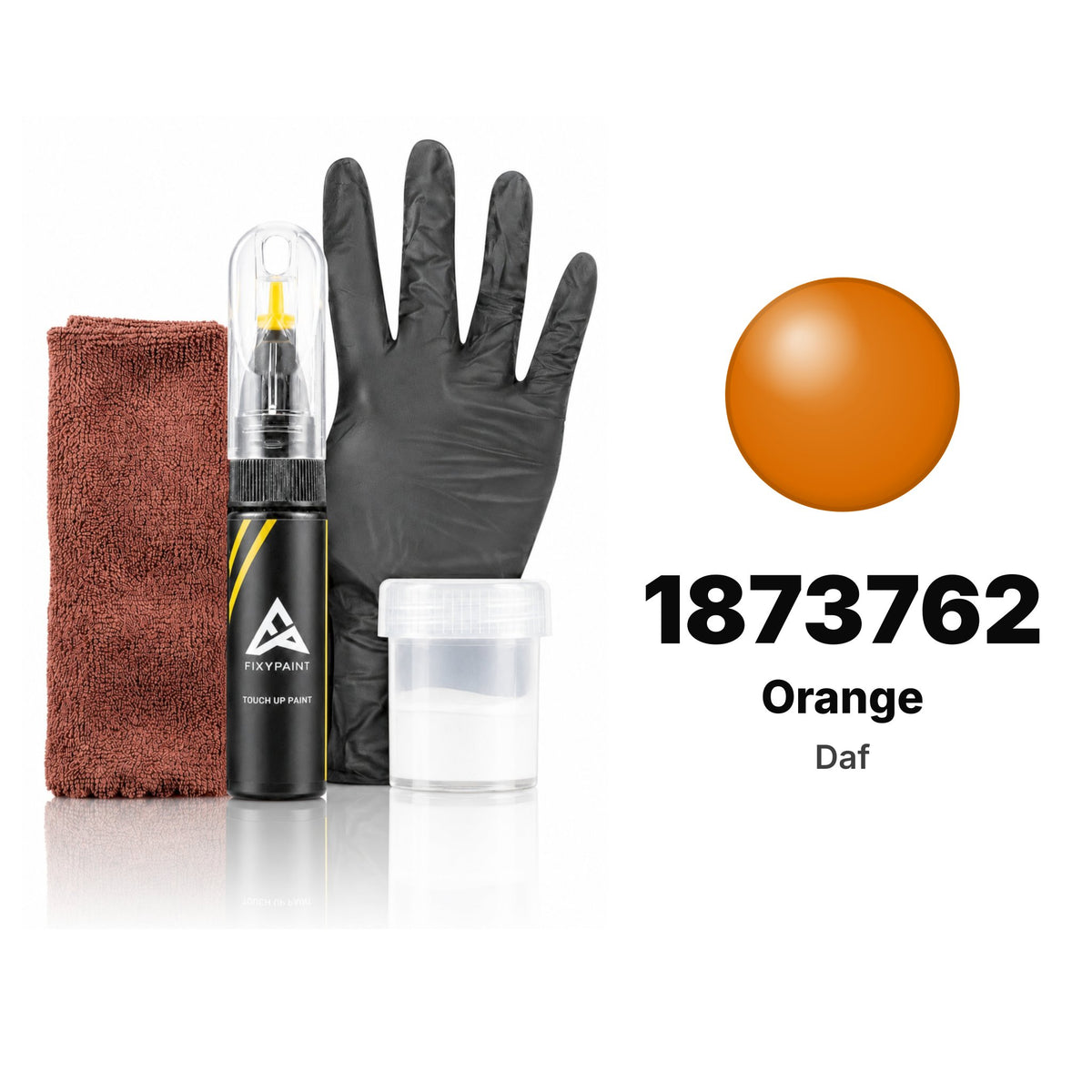 Touch-up paint for Daf 1873762 Orange, Complete kit