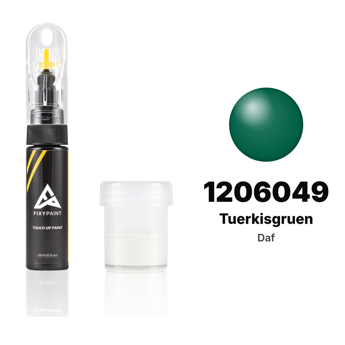 Touch-up paint for Daf 1206049 Tuerkisgruen, Standard kit