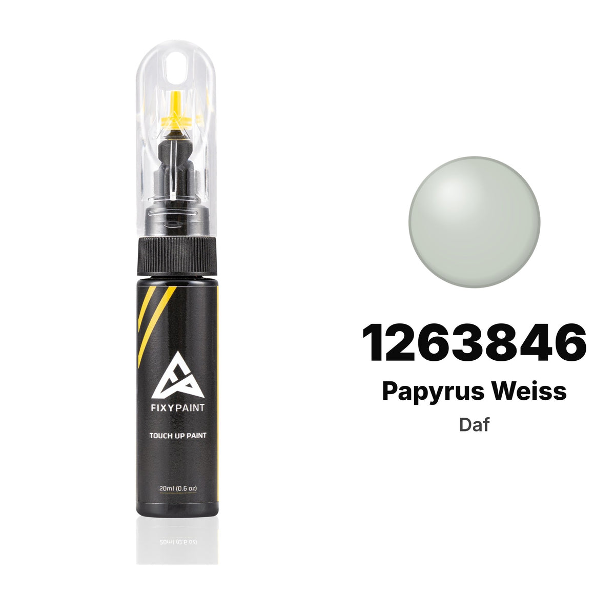 Daf 1263846 Papyrus Weiss touch-up paint, Basic kit
