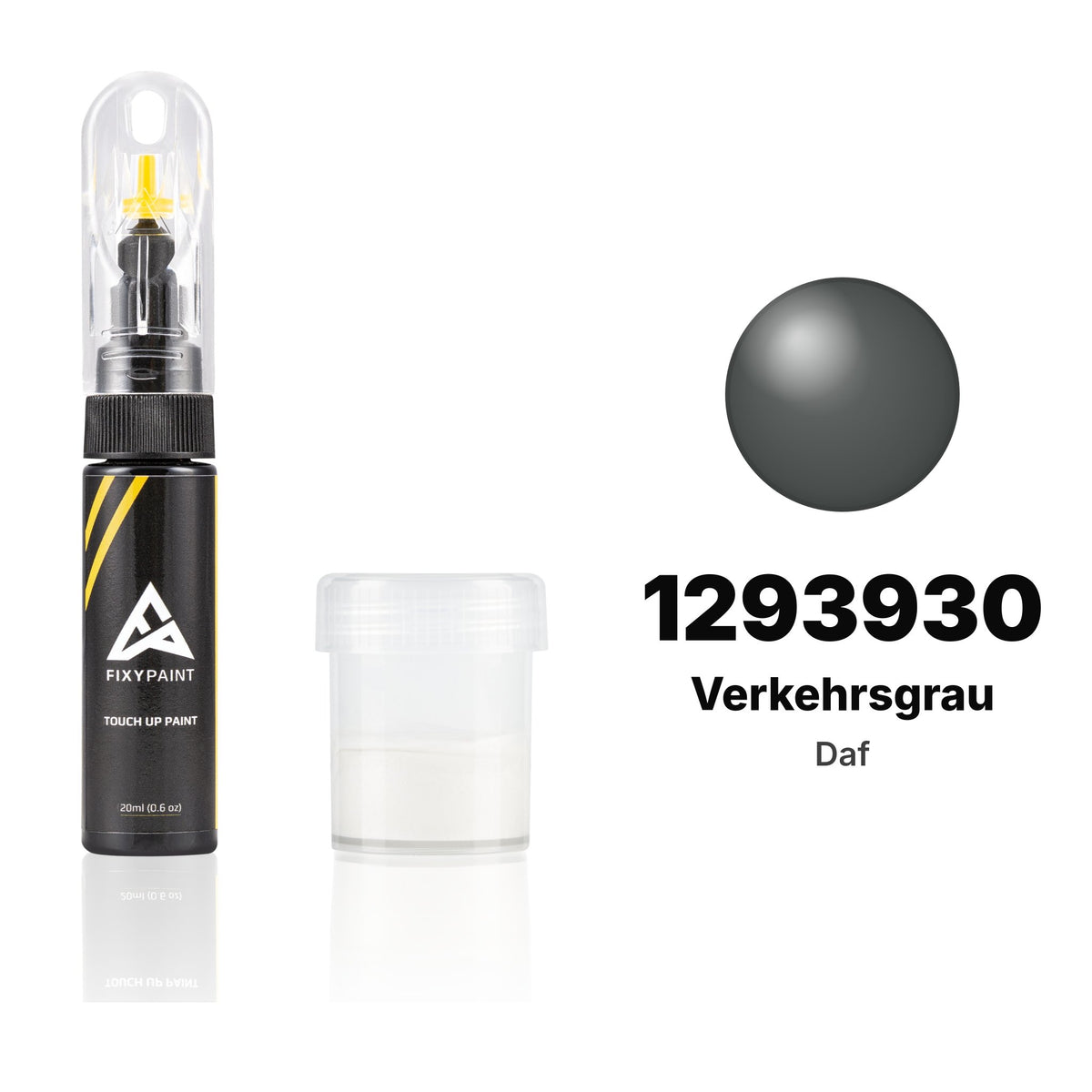 Touch-up paint for Daf 1293930 Verkehrsgrau, Standard kit