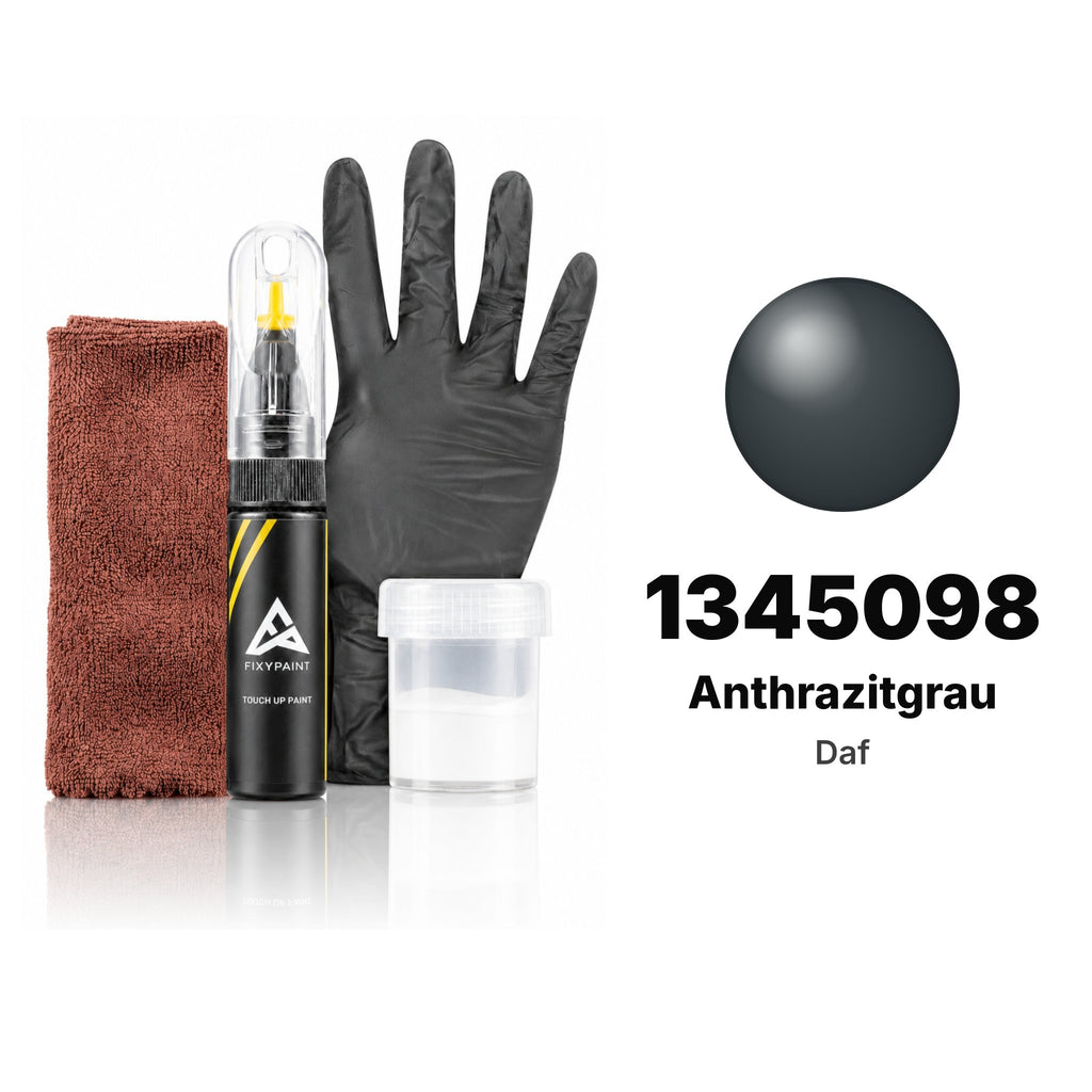 Touch-up paint for Daf 1345098 Anthrazitgrau, Complete kit