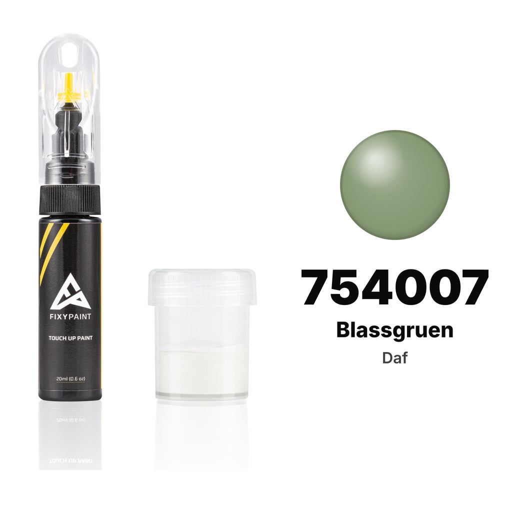 Touch-up paint for Daf 754007 Blassgruen, Standard kit
