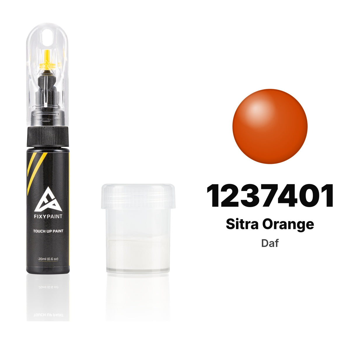 Touch-up paint for Daf 1237401 Sitra Orange, Standard kit