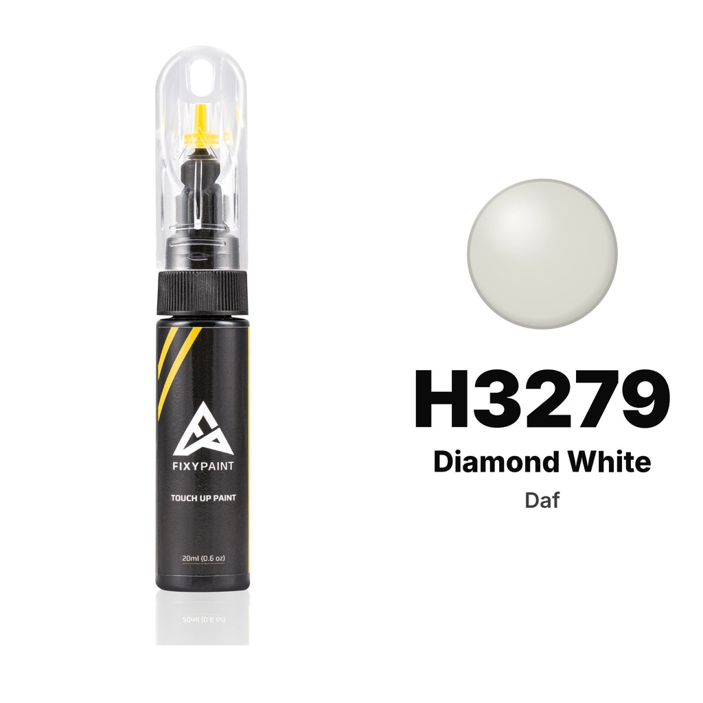 Peinture de retouche pour DAF – H3279 Diamond White (tous modèles, 1996–2019), kit Basique