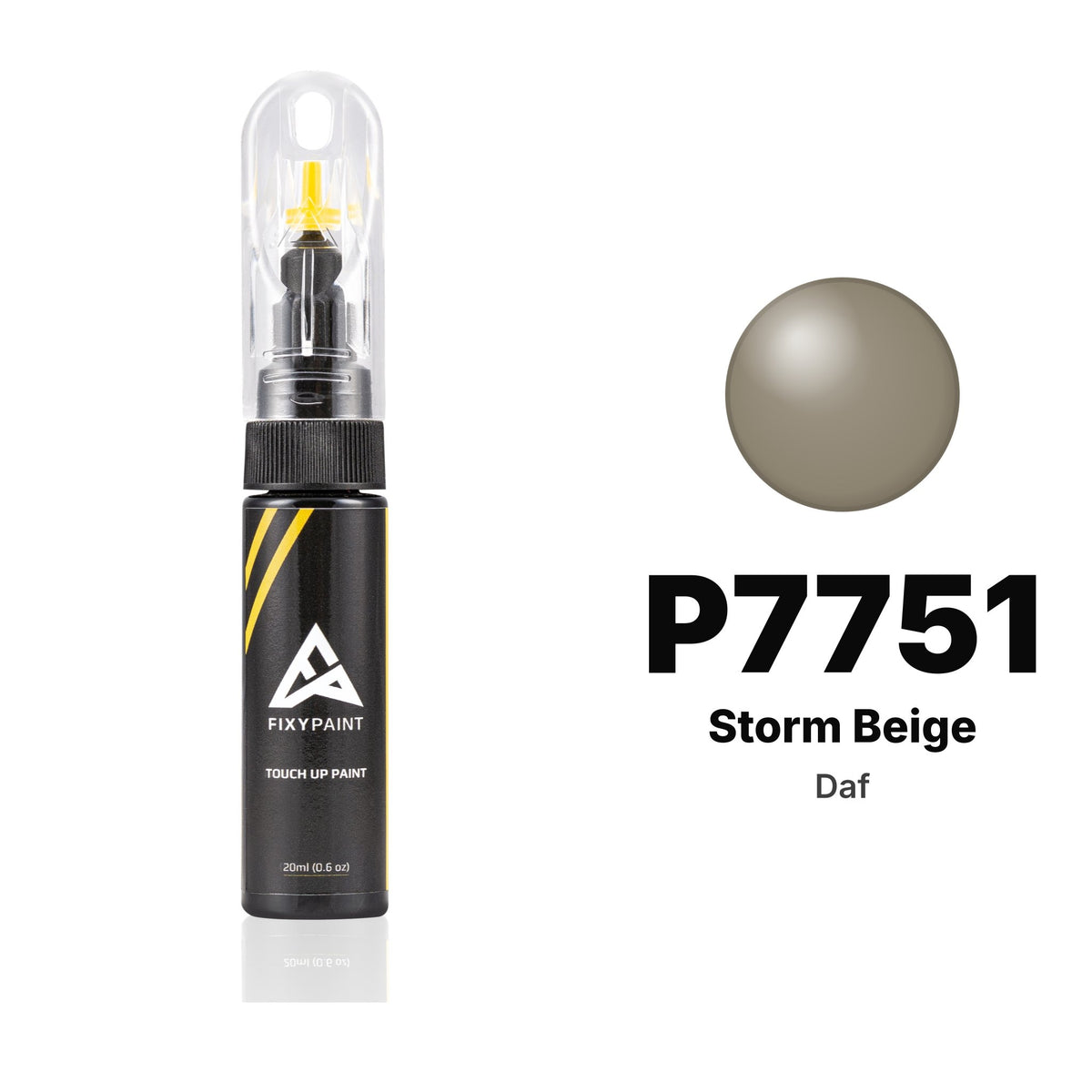 Daf P7751 Storm Beige touch-up paint, Basic kit