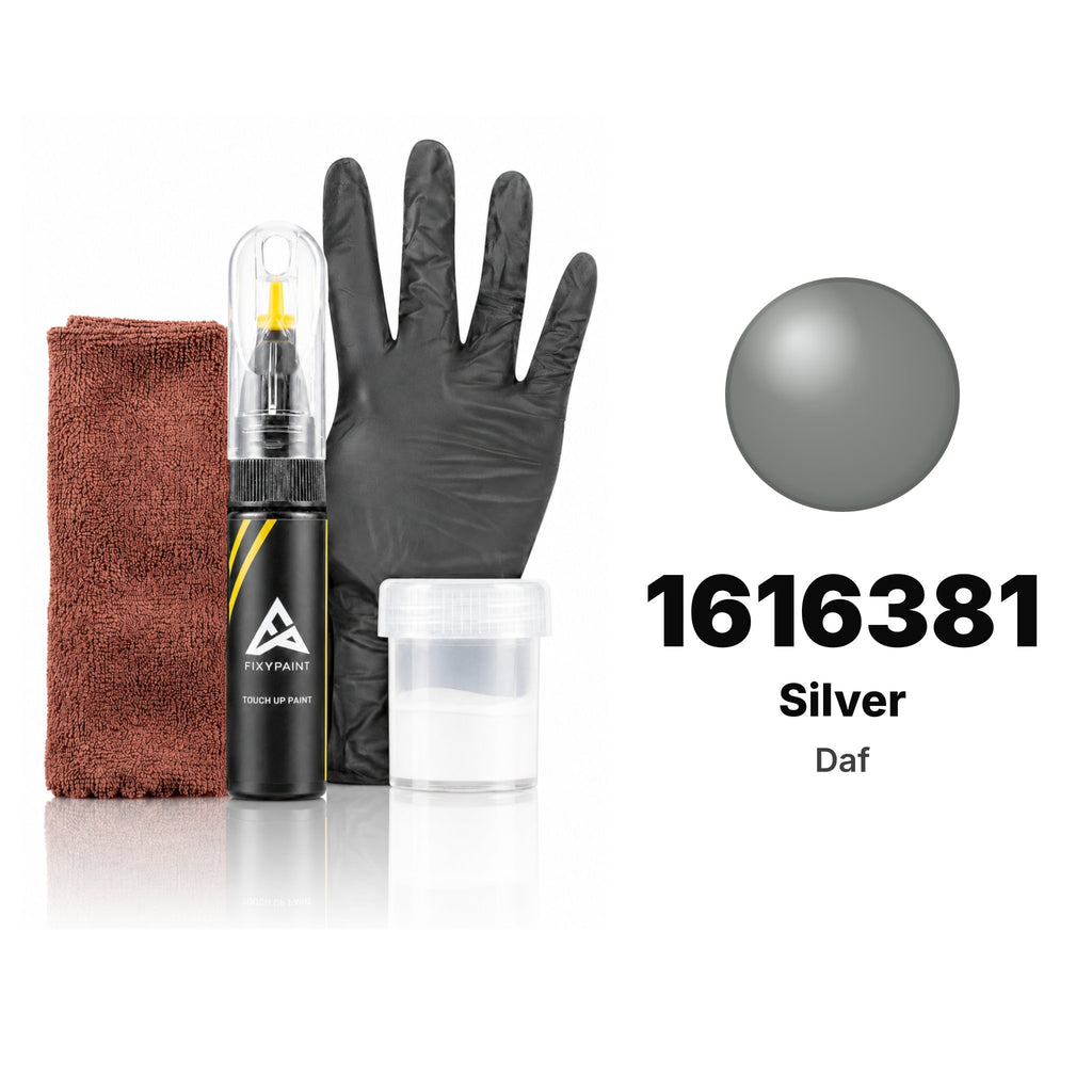 Touch-up paint for Daf 1616381 Silver, Complete kit