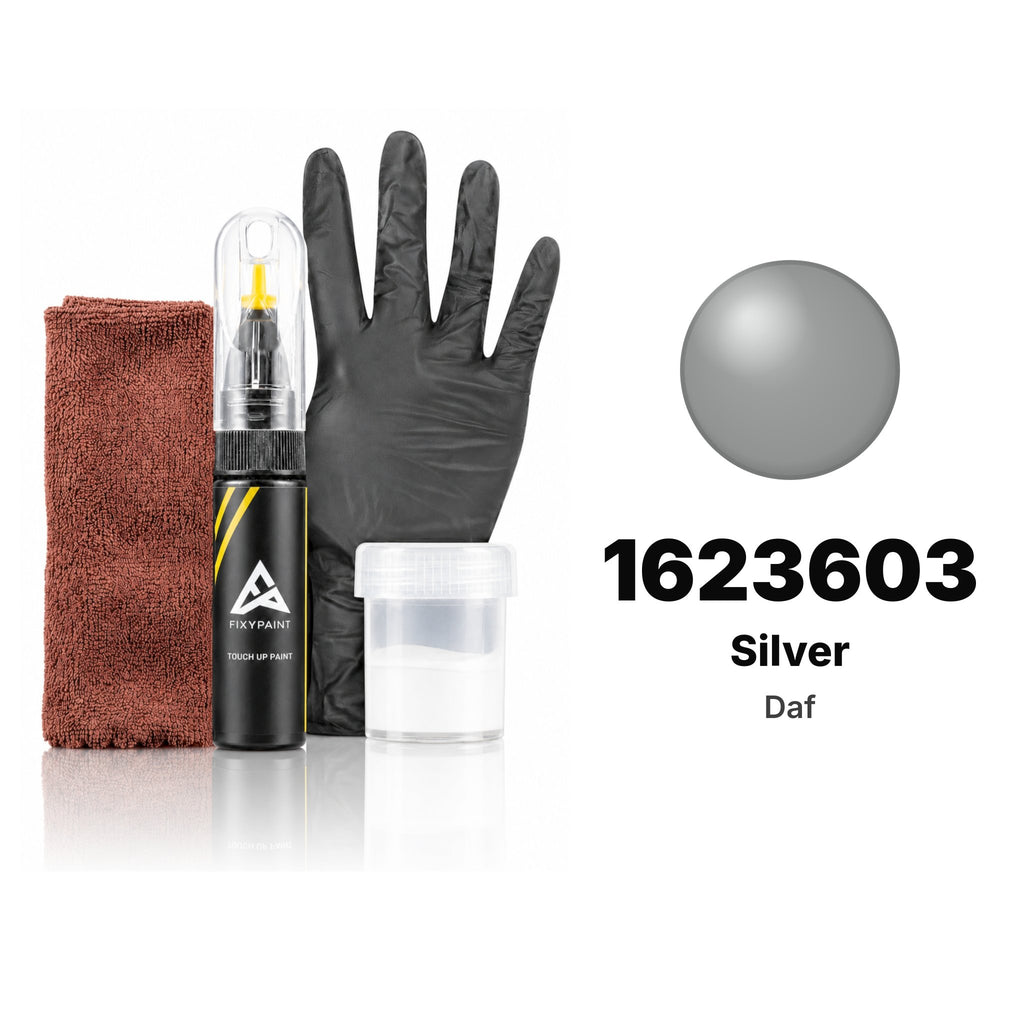 Touch-up paint for Daf 1623603 Silver, Complete kit