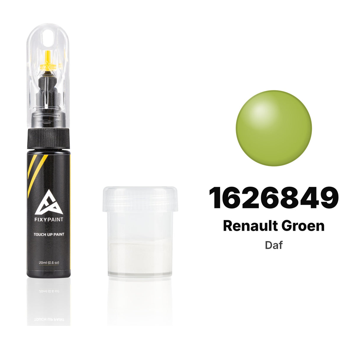 Touch-up paint for Daf 1626849 Renault Groen, Standard kit