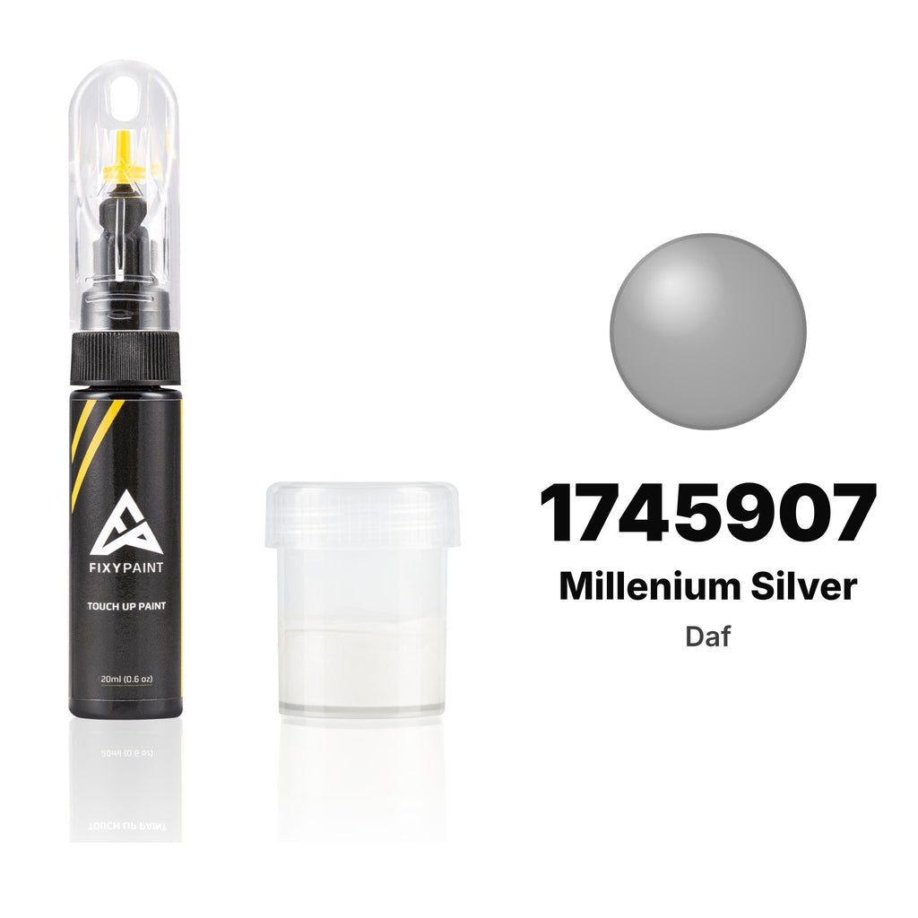 Touch-up paint for Daf 1745907 Millenium Silver, Standard kit