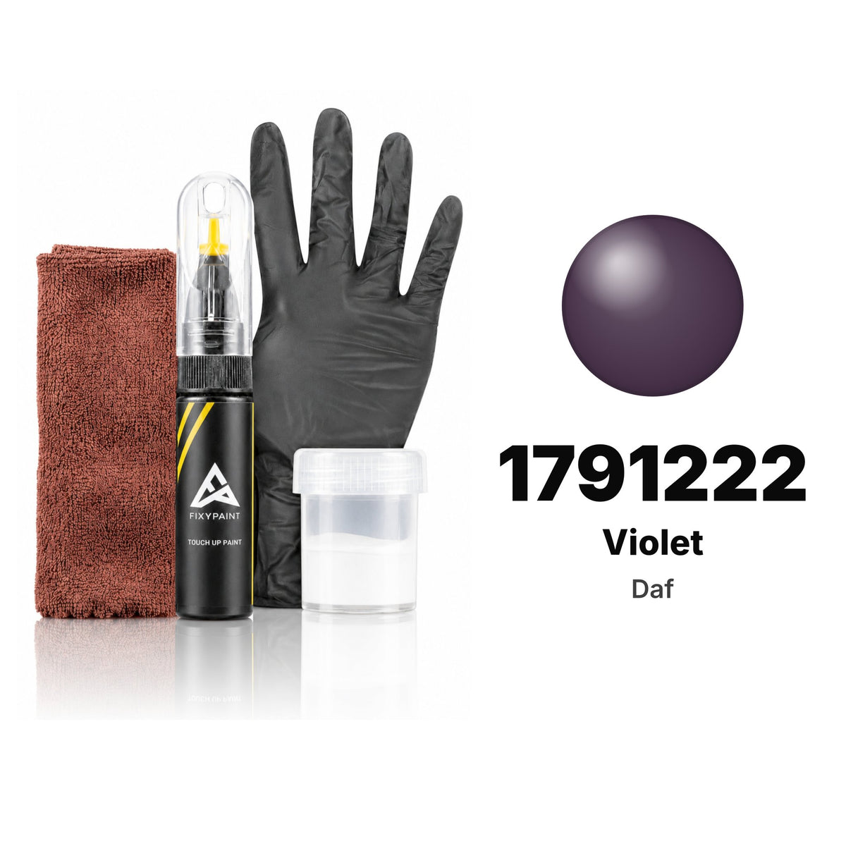 Touch-up paint for Daf 1791222 Violet, Complete kit