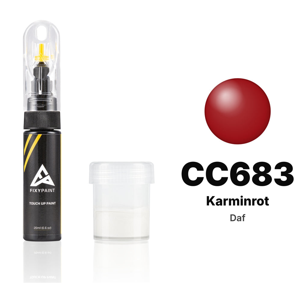 Touch-up paint for Daf CC683 Karminrot, Standard kit
