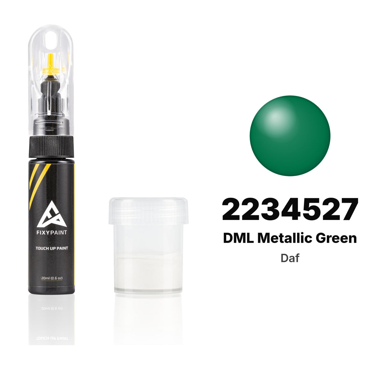 Touch-up paint for Daf 2234527 DML Metallic Green, Standard kit