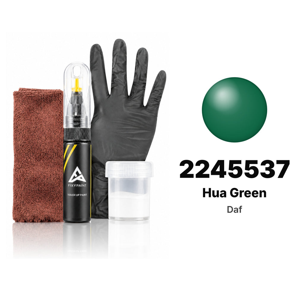 Touch-up paint for Daf 2245537 Hua Green, Complete kit