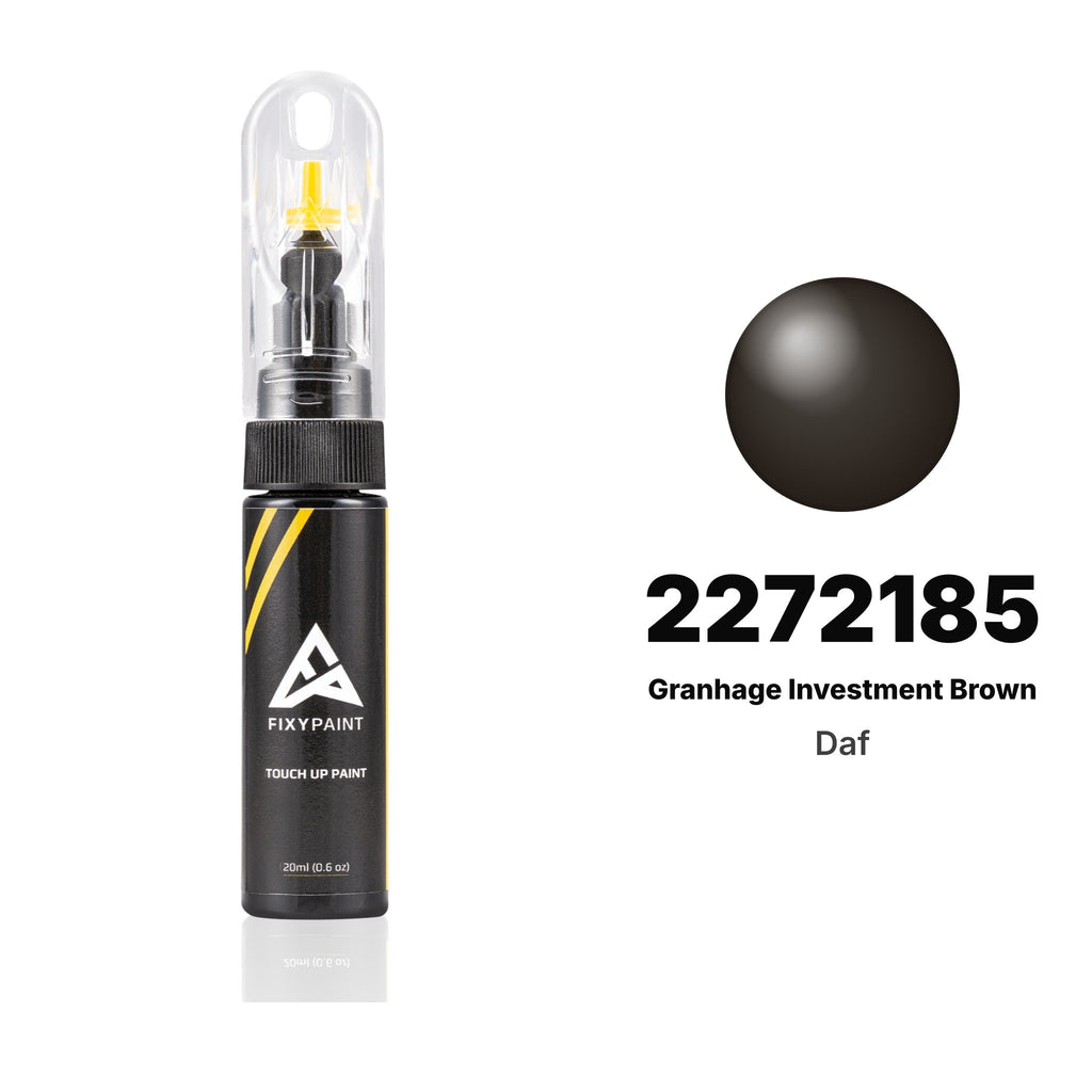 Peinture de retouche pour DAF – 2272185 Granhage Investment Brown (tous modèles, depuis 2020), kit Basique