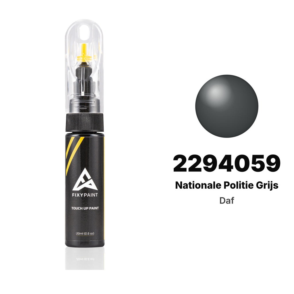 Touch-up paint for Daf 2294059 Nationale Politie Grijs, Basic kit