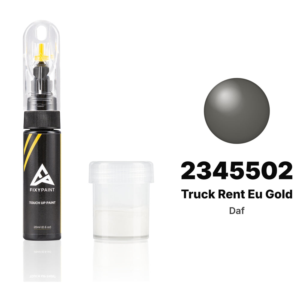 Touch-up paint for Daf 2345502 Truck Rent Eu Gold, Standard kit