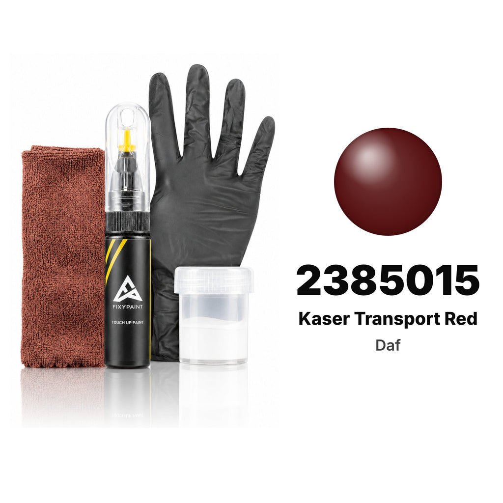 Touch-up paint for Daf 2385015 Kaser Transport Red, Complete kit