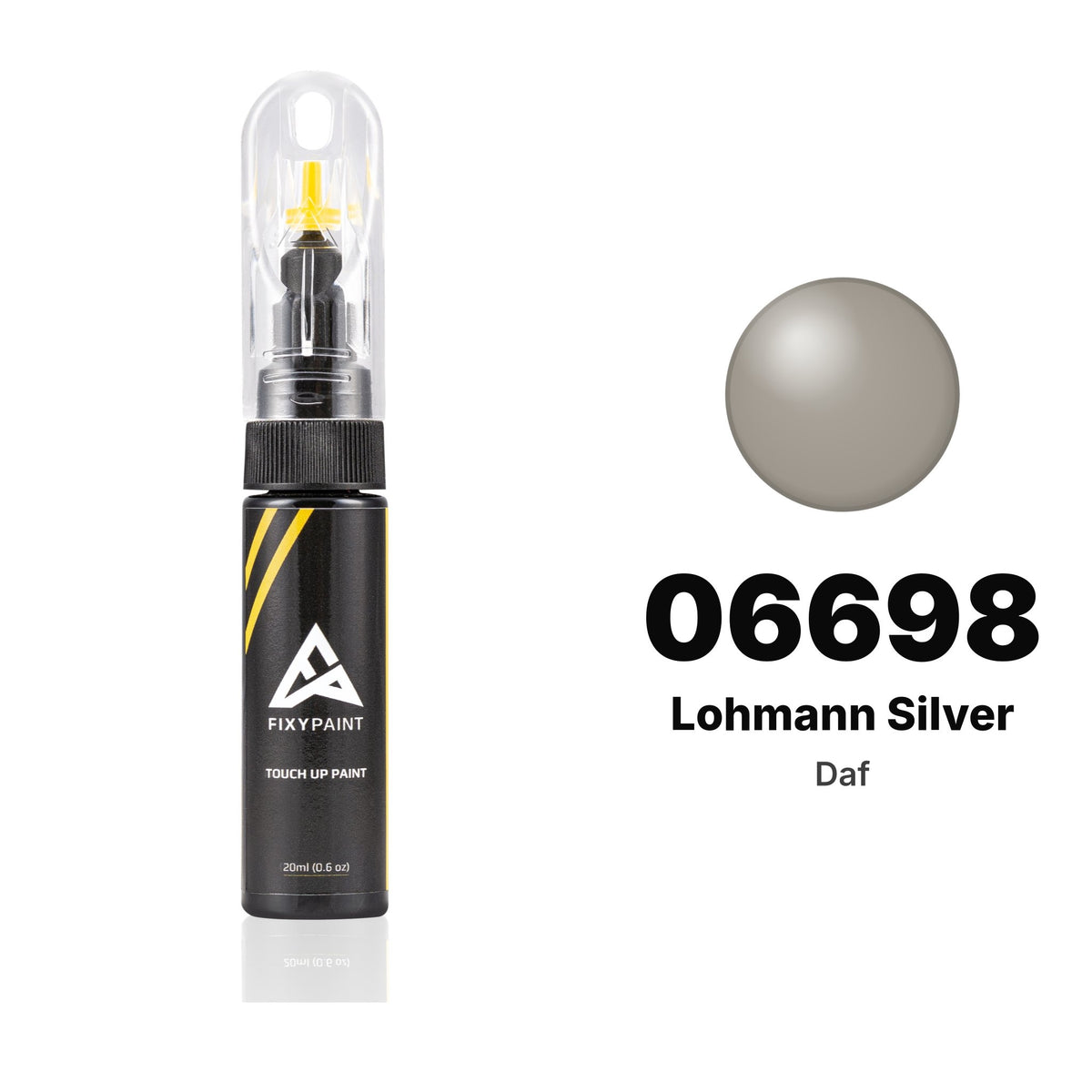 Touch-up paint for Daf 06698 Lohmann Silver, Basic kit