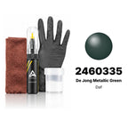 Touch-up paint for Daf 2460335 De Jong Metallic Green, Complete kit