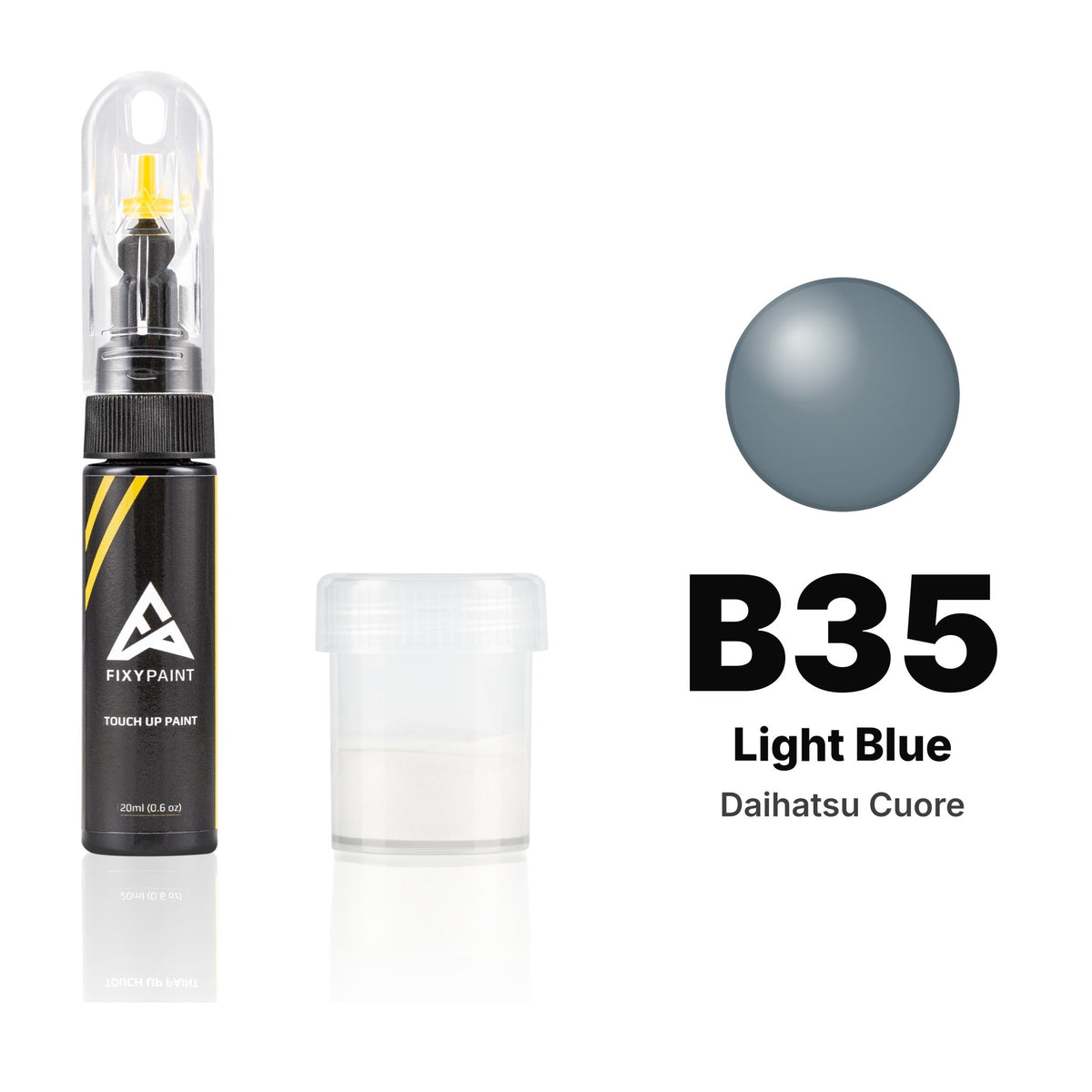 Touch-up paint for Daihatsu Cuore B35 Light Blue, Standard kit