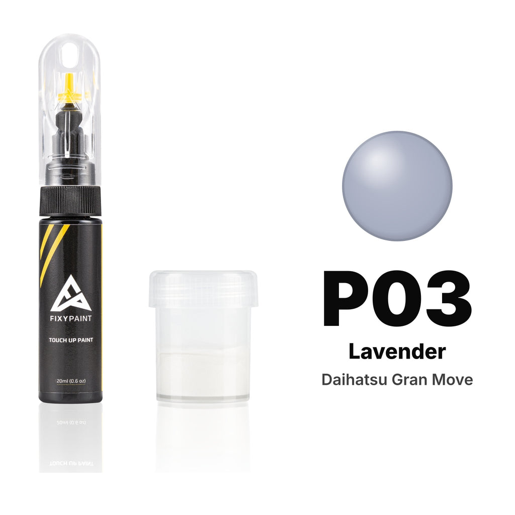 Touch-up paint for Daihatsu Gran Move P03 Lavender, Standard kit