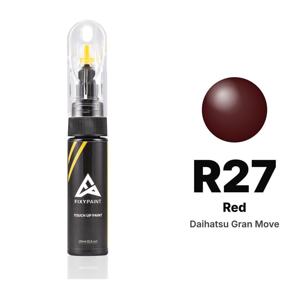 Touch-up paint for Daihatsu Gran Move R27 Red, Basic kit