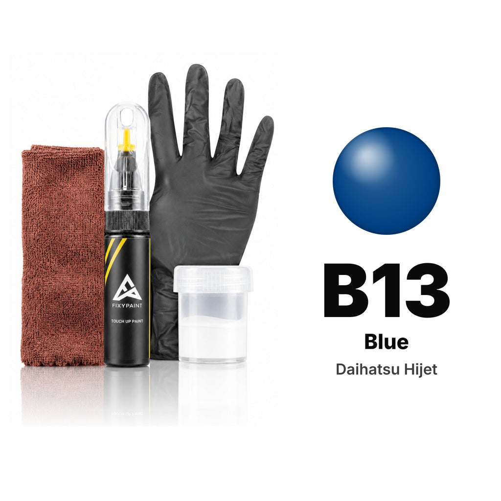 Touch-up paint for Daihatsu Hijet B13 Blue, Complete kit