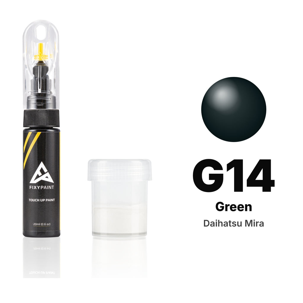 Touch-up paint for Daihatsu Mira G14 Green, Standard kit