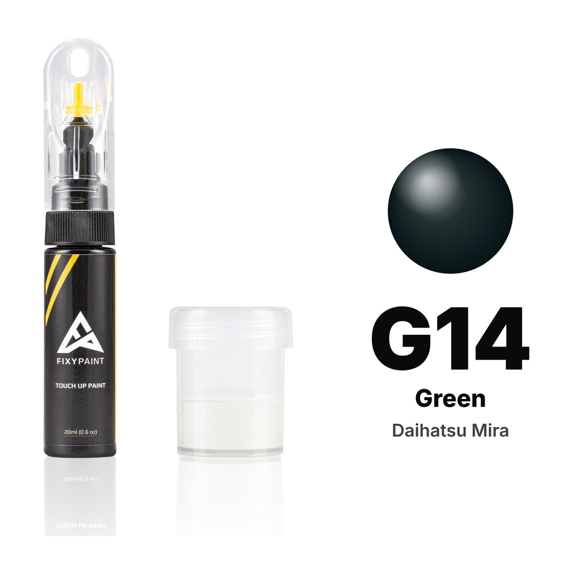 Touch-up paint for Daihatsu Mira G14 Green, Standard kit