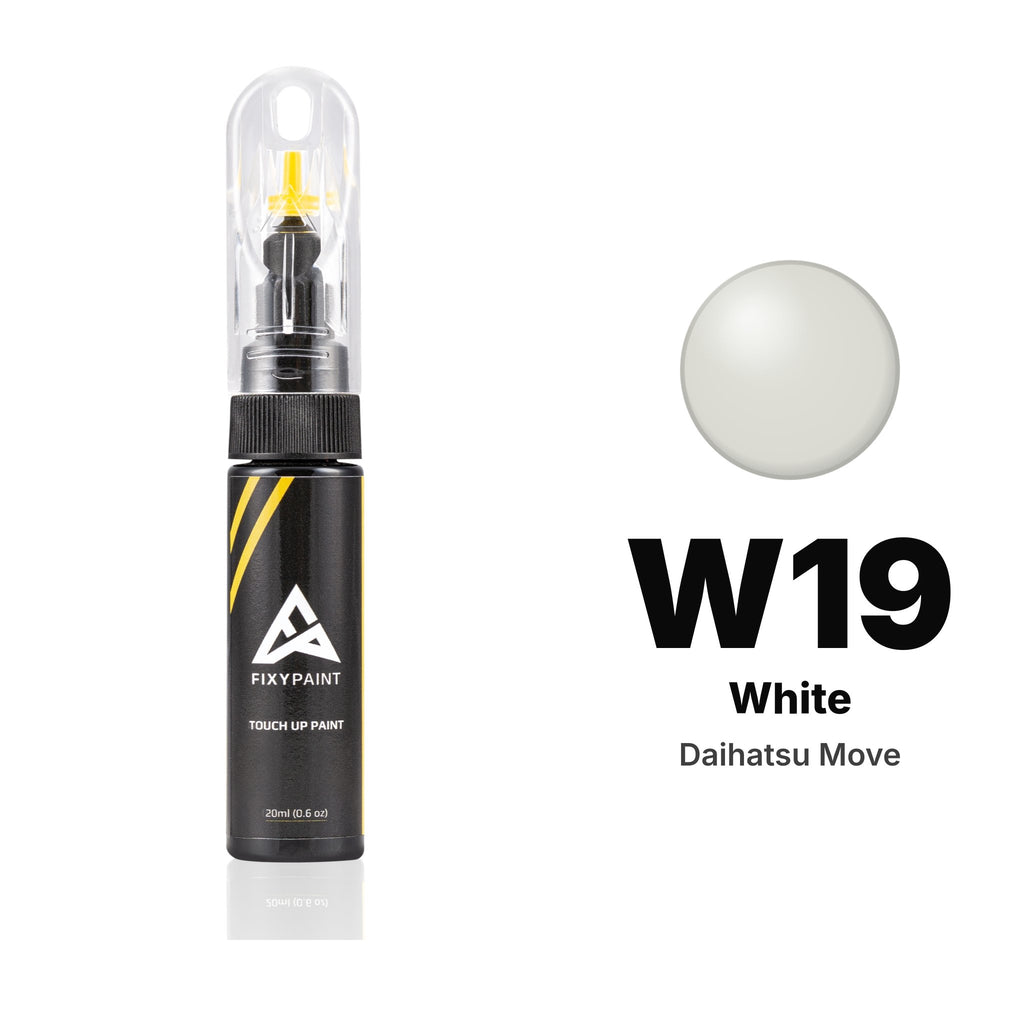Touch-up paint for Daihatsu Move W19 White, Basic kit