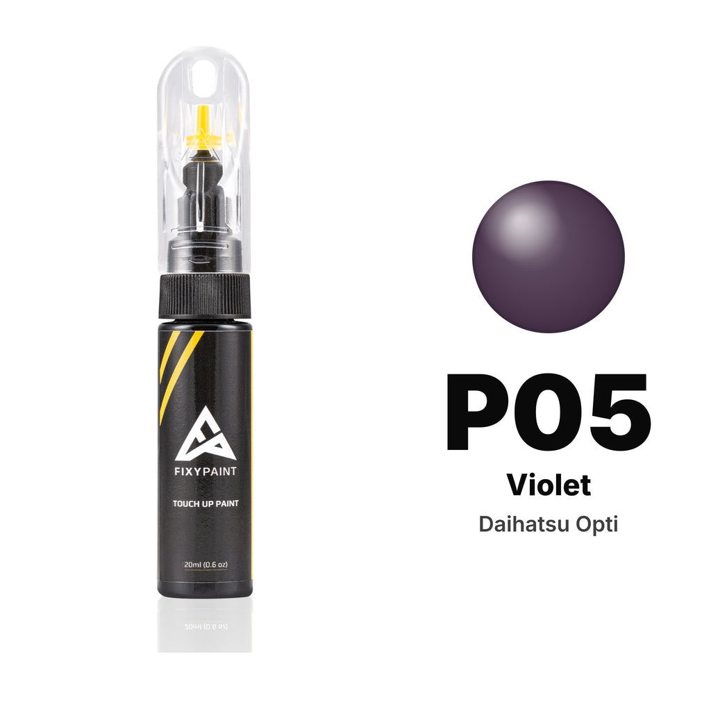 Touch-up paint for Daihatsu Opti P05 Violet, Basic kit