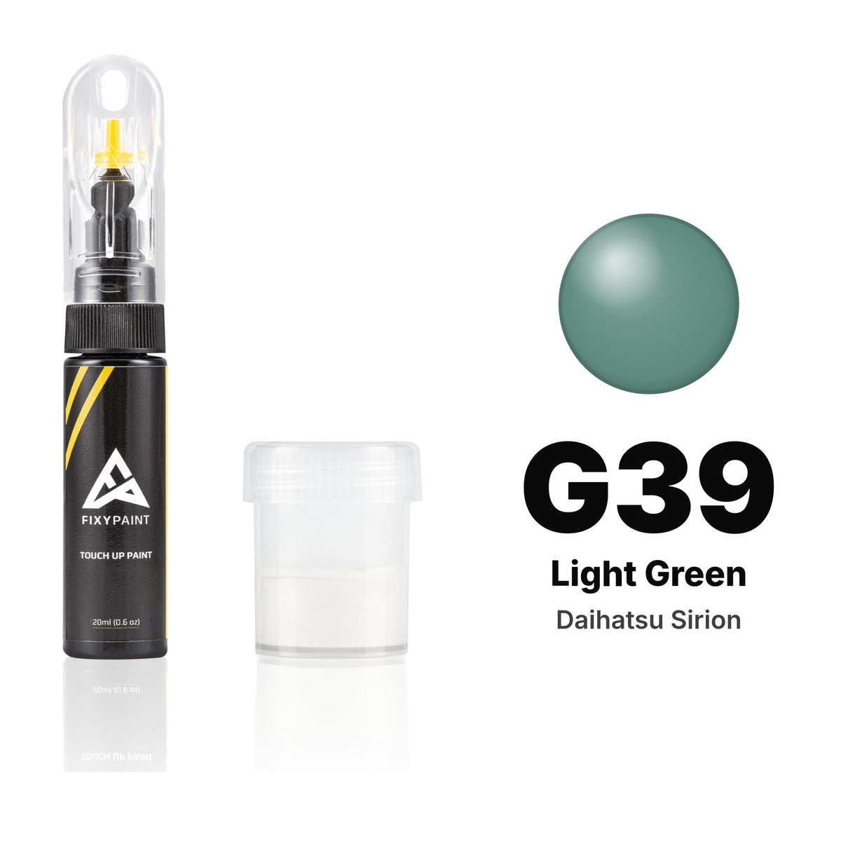 Touch-up paint for Daihatsu Sirion G39 Light Green, Standard kit