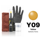 Touch-up paint for Daihatsu Terios Y09 Yellow, Complete kit