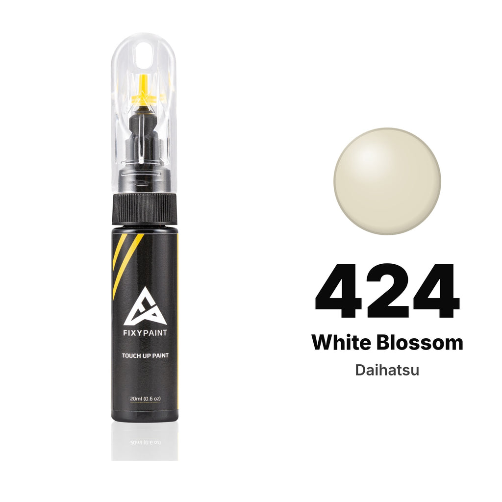Vernice ritocco per Daihatsu – 424 White Blossom (tutti i modelli, 1978–1987), kit Base