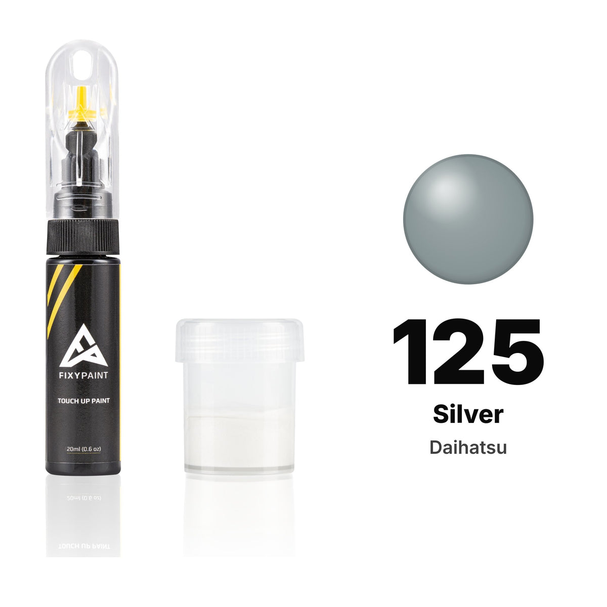 Touch-up paint for Daihatsu 125 Silver, Standard kit