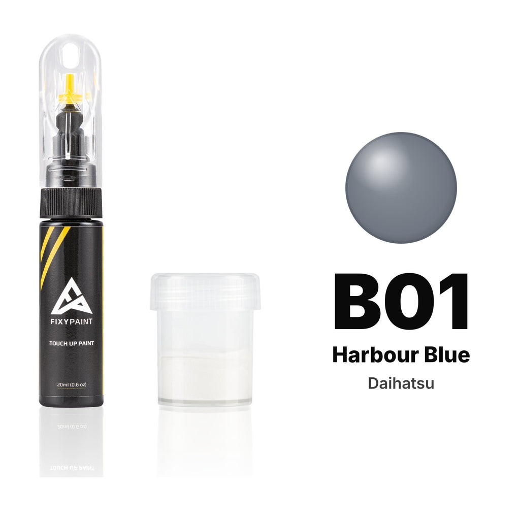 Touch-up paint for Daihatsu B01 Harbour Blue, Standard kit