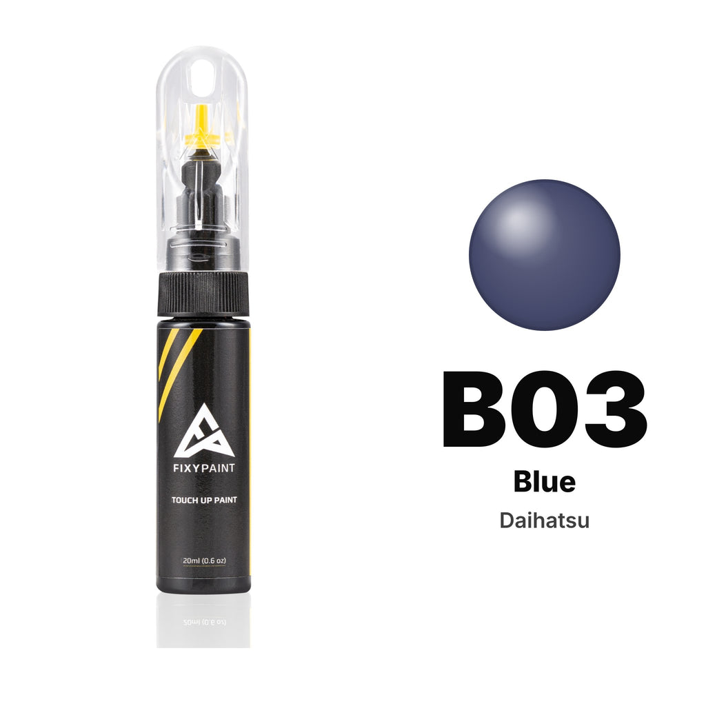 Touch-up paint for Daihatsu B03 Blue, Basic kit