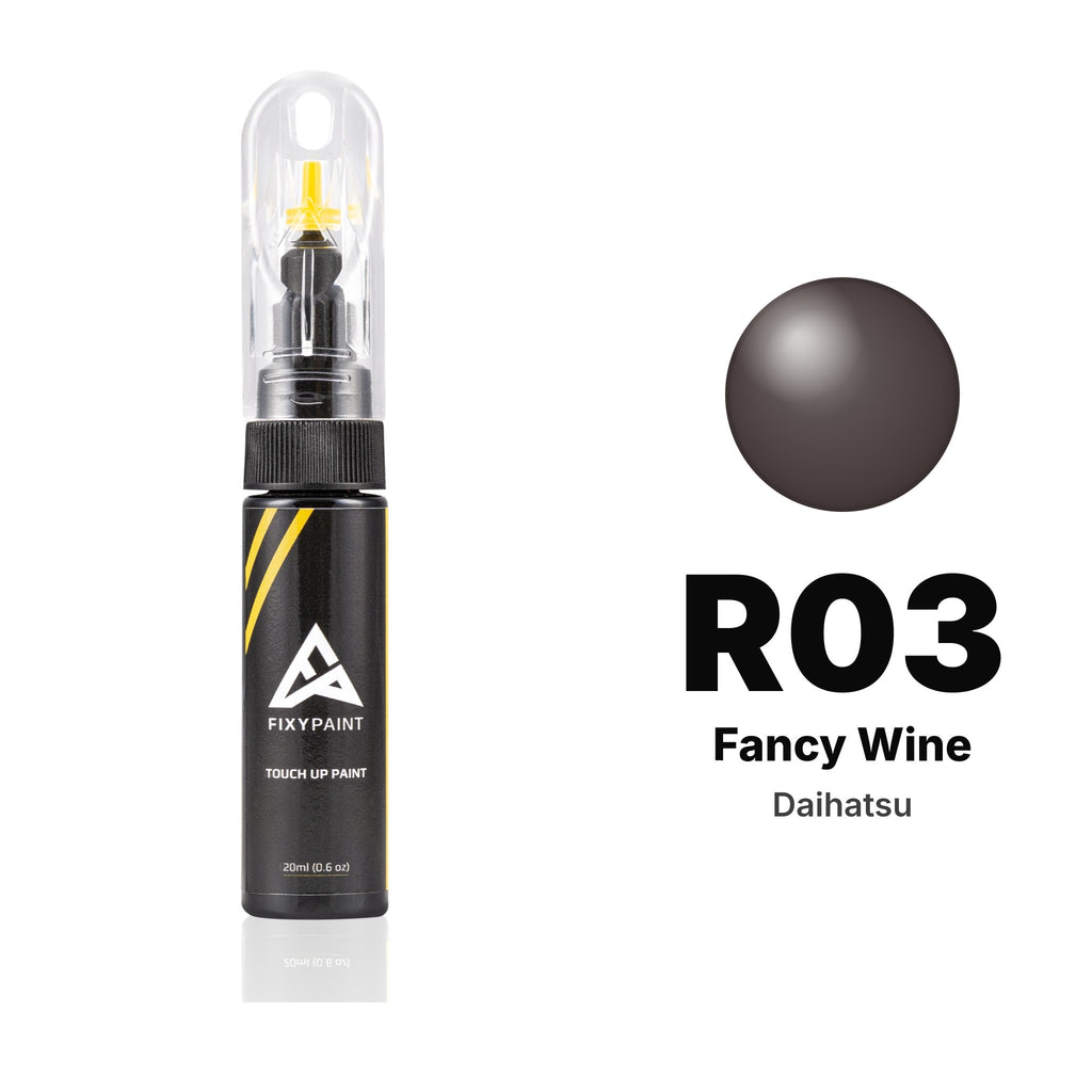 Vernice ritocco per Daihatsu – R03 Fancy Wine (tutti i modelli, 1981–1987), kit Base