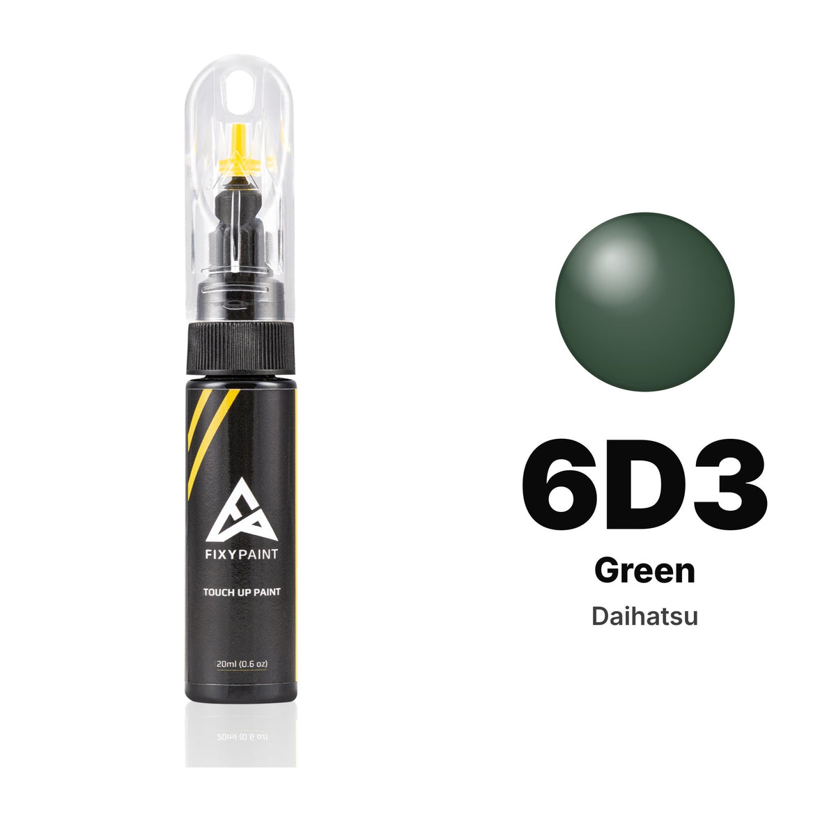 Vernice ritocco per Daihatsu – 6D3 Green (tutti i modelli, 1983–1988), kit Base