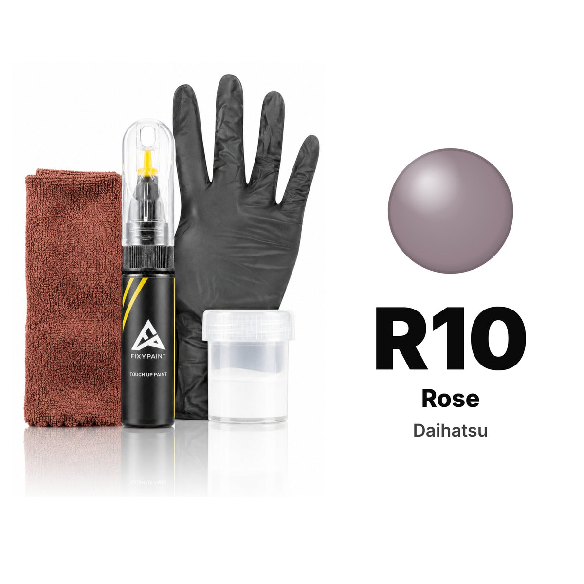 Touch-up paint for Daihatsu R10 Rose, Complete kit