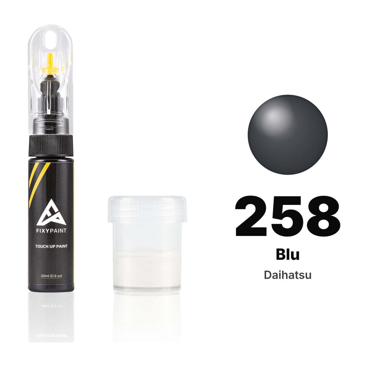 Touch-up paint for Daihatsu 258 Blu, Standard kit