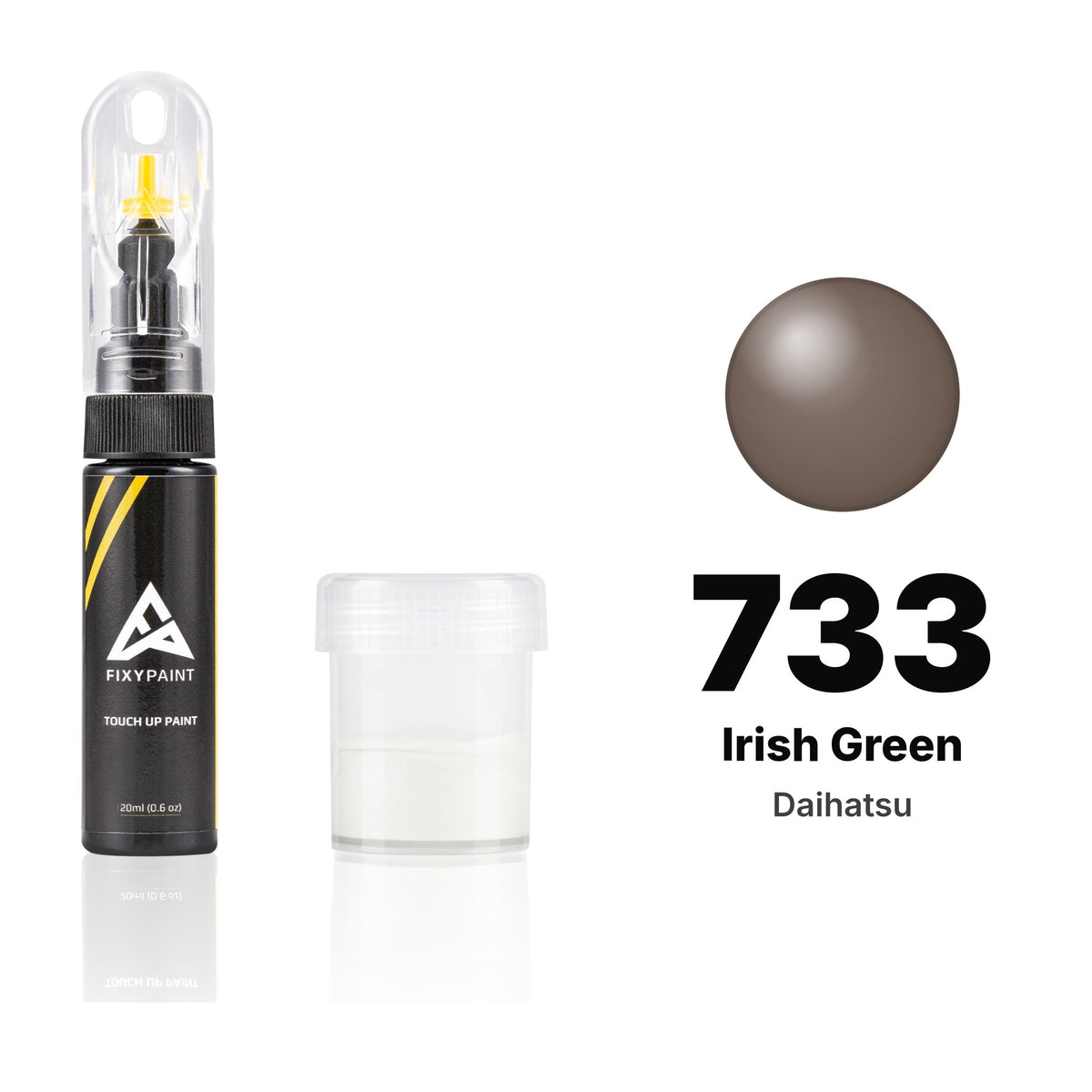 Pintura de retoque para Daihatsu – 733 Irish Green (todos los modelos, 1998–1999), kit Estándar